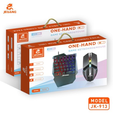 JEQANG JK-913 (2n1) Gaming Combo <br> <span class='text-color-warm'>سيتوفر قريباً</span>